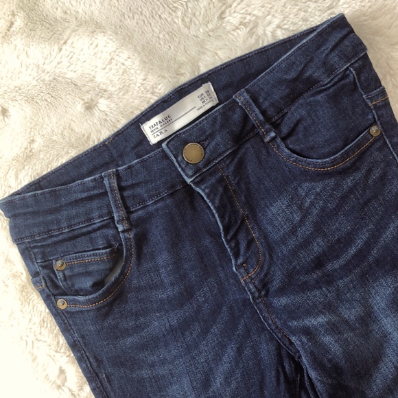 Zara blue skinny jeans - size 02 - Picture 2 of 3